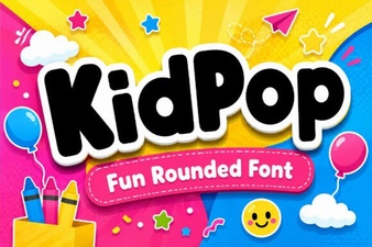 Kidpop Font: Playful Typography for Creative Projects