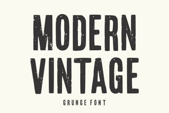 Elevate Your Designs with Modern Vintage Fonts