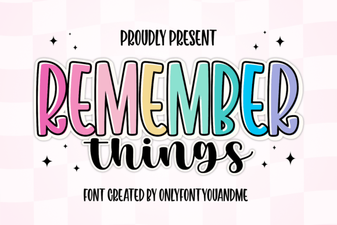 Remember Things Font: Design Ideas & Tips